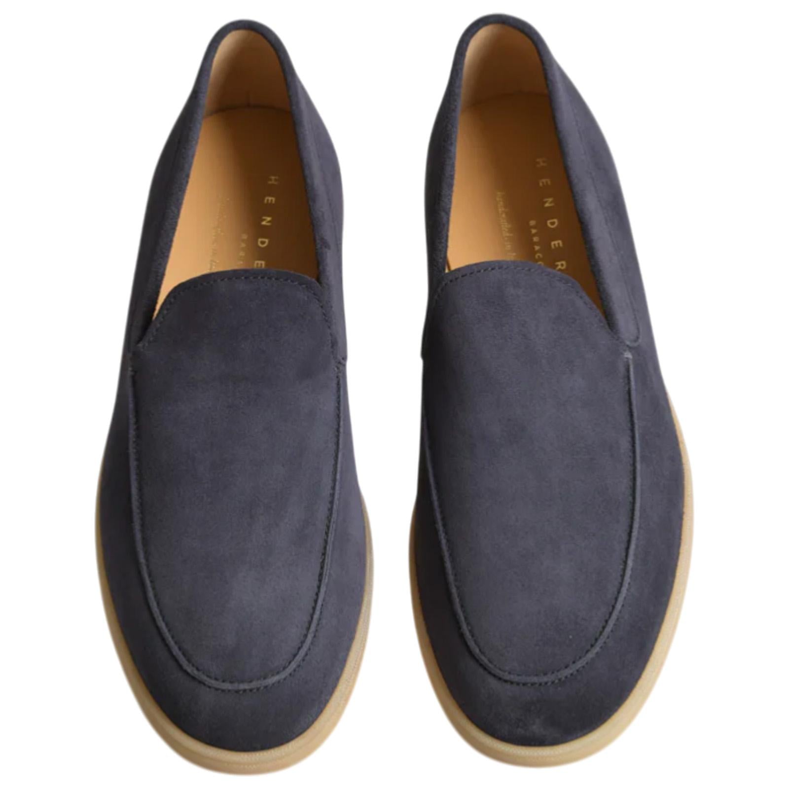 Mocassini HENDERSON Uomo PANAREA-43 BLU 