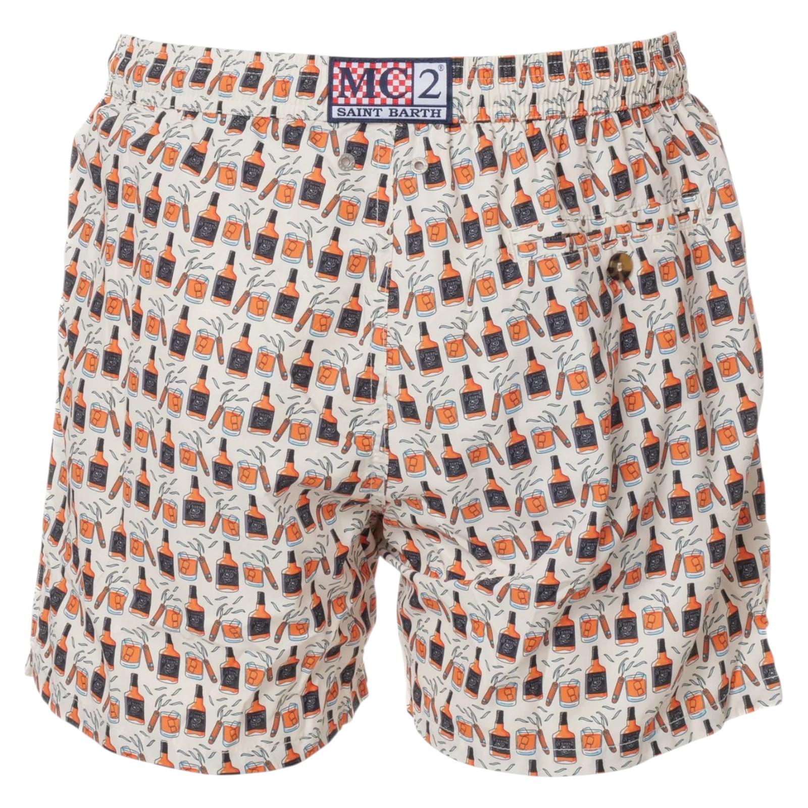 Boxer mare MC2 SAINT BARTH Uomo LIGHTING-MICRO-FANTASY 04797F 