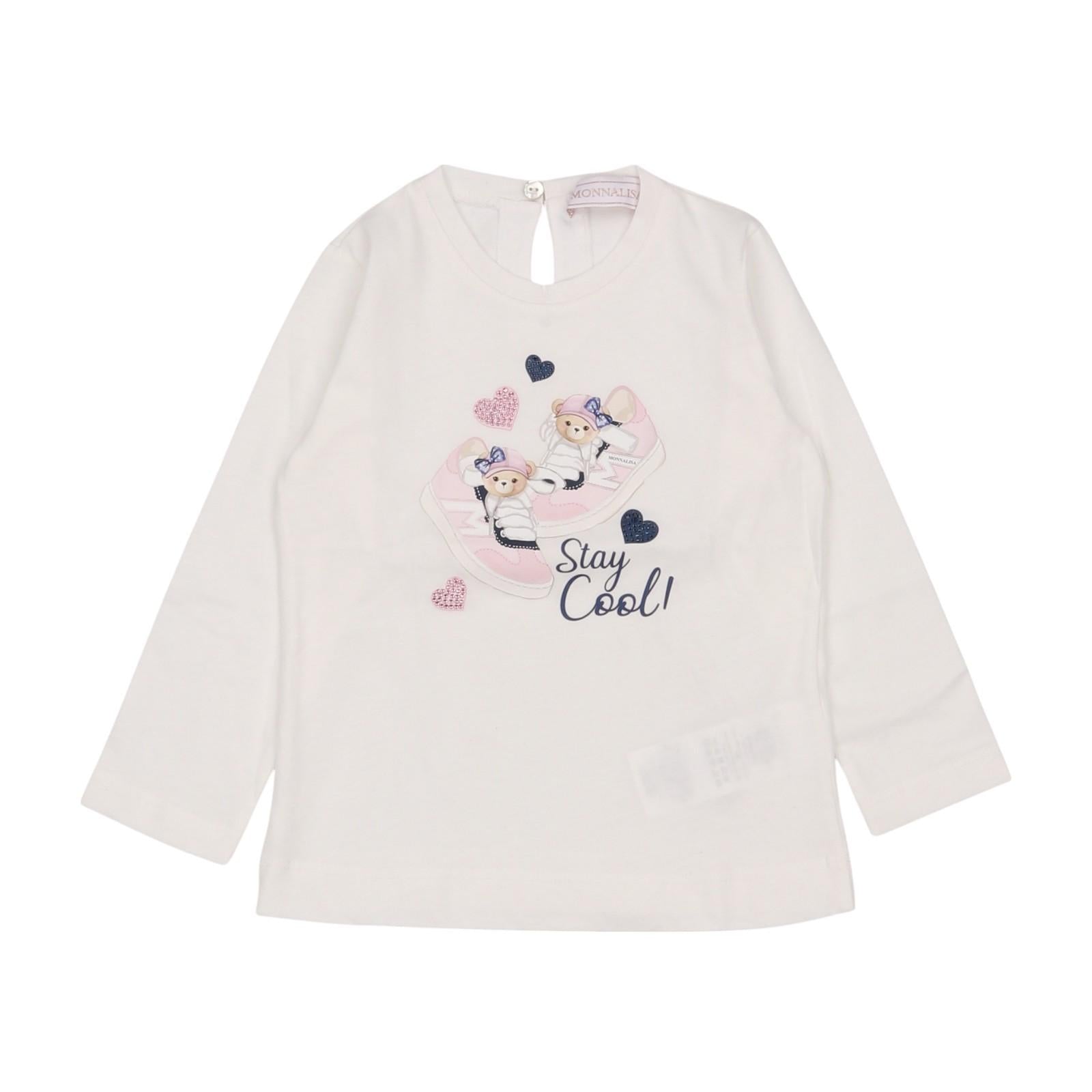 Maglia MONNALISA kids 39D614-4007 0001 MONNALISA 