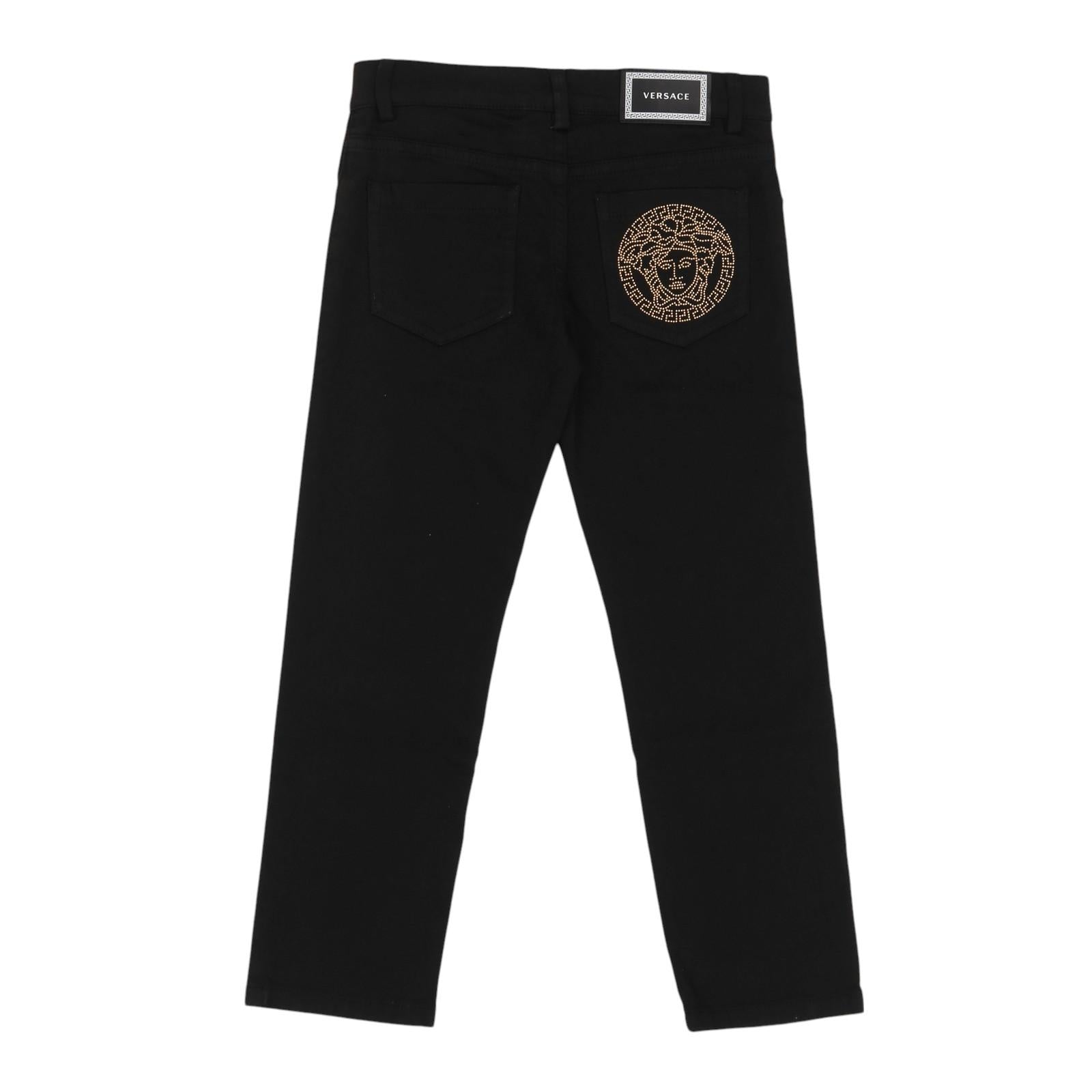 Pantalone VERSACE kids YC000155-YA00322 YA008 VERSACE 
