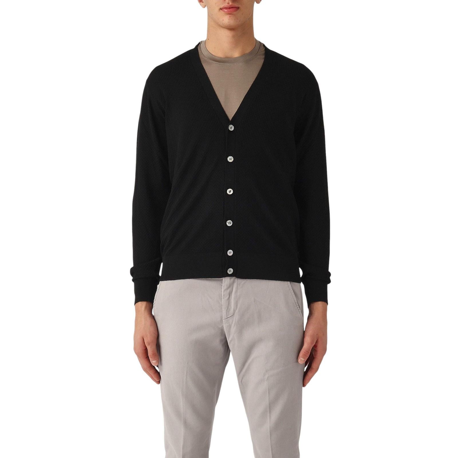Cardigan FILIPPO DE LAURENTIIS CB1ML-RM16W 990 FILIPPO DE LAURENTIIS 