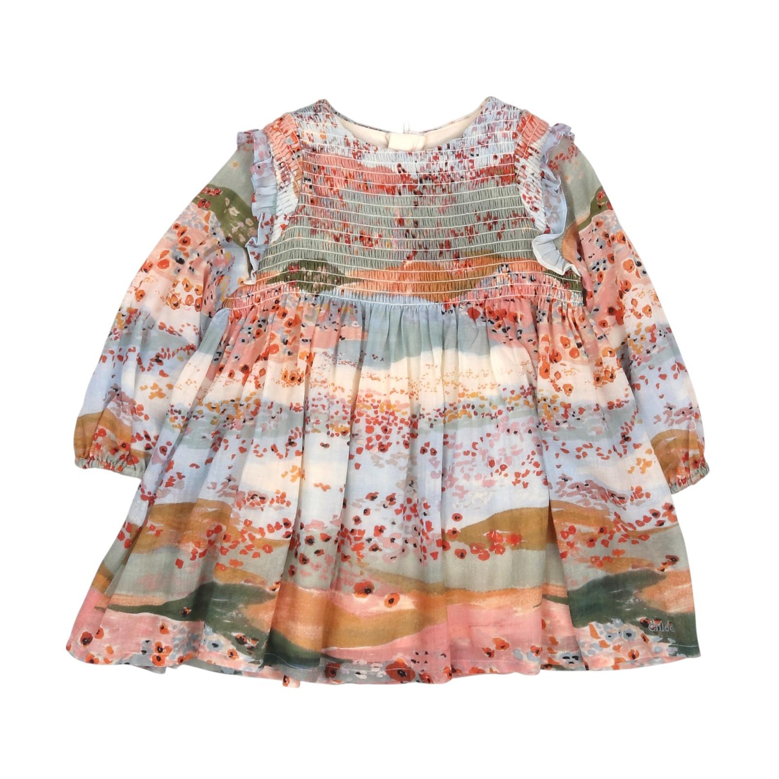 Abito CHLOÈ kids Bambina C12933 Z41 