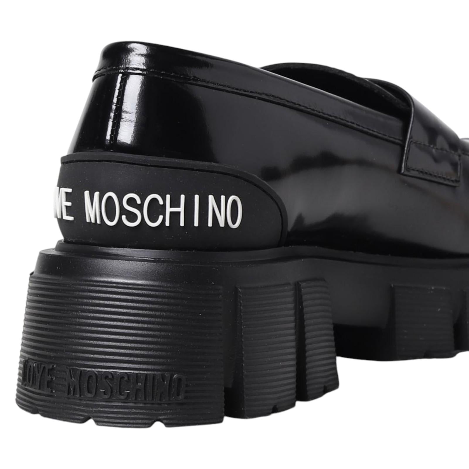 Mocassini MOSCHINO JA10045G0HIB 0000 MOSCHINO 