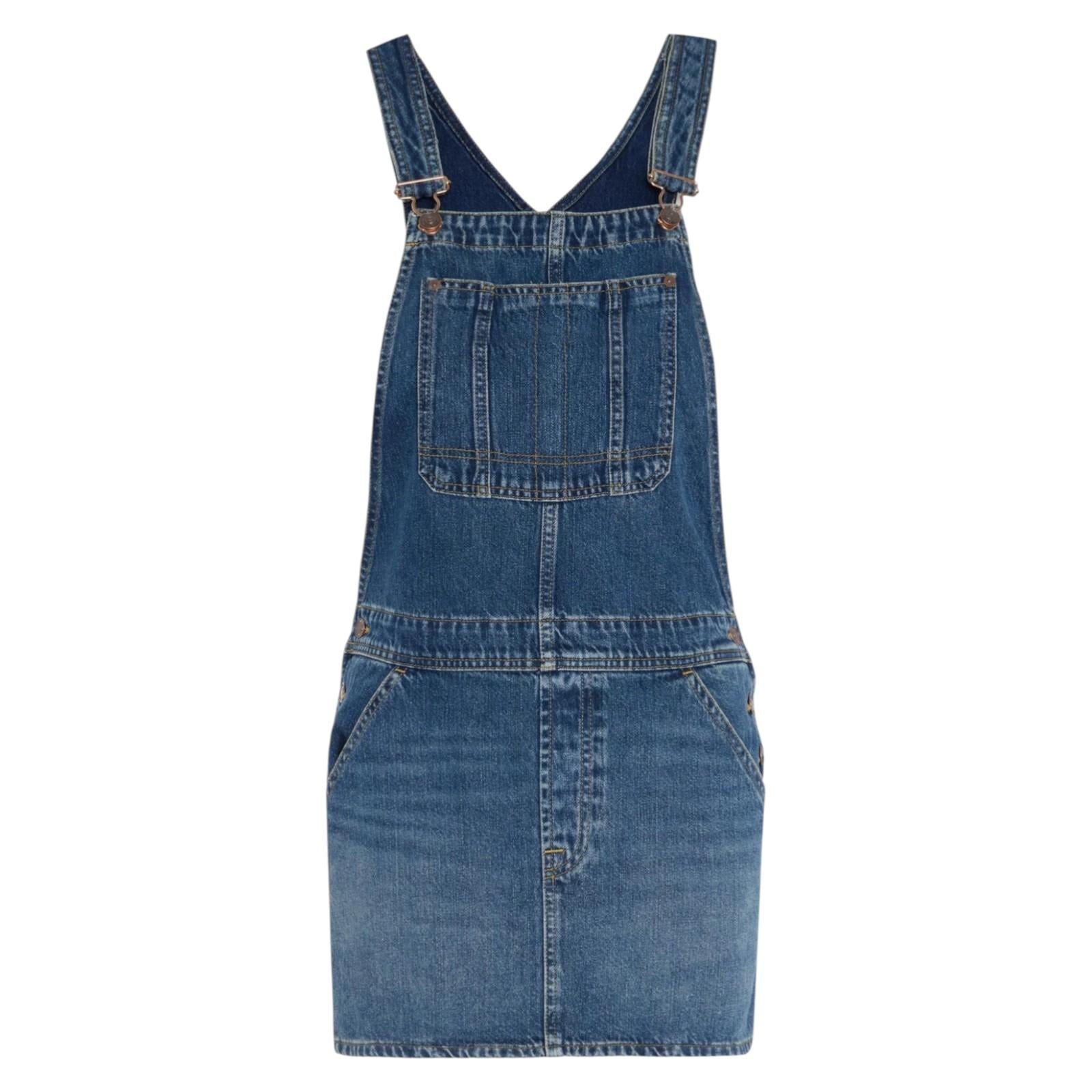 Salopette 7 FOR ALL MANKIND DUNGARESS-SKIRT 7U024555-JSE 7 FOR ALL MANKIND 