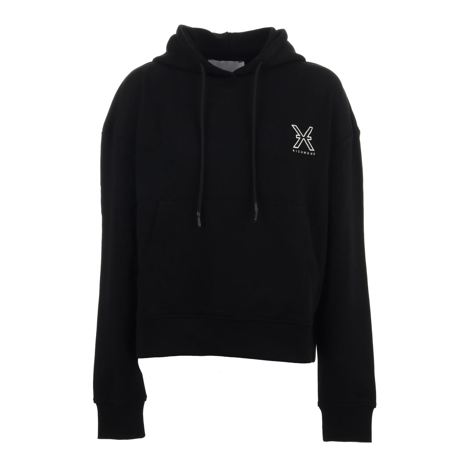 Felpa RICHMOND UWA24001FE-P8 NER RICHMOND 