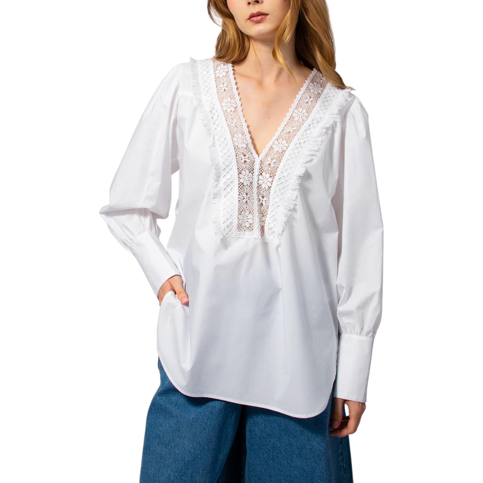 Blusa ERMANNO SCERVINO D46E-K009-E31 MF010 ERMANNO SCERVINO 
