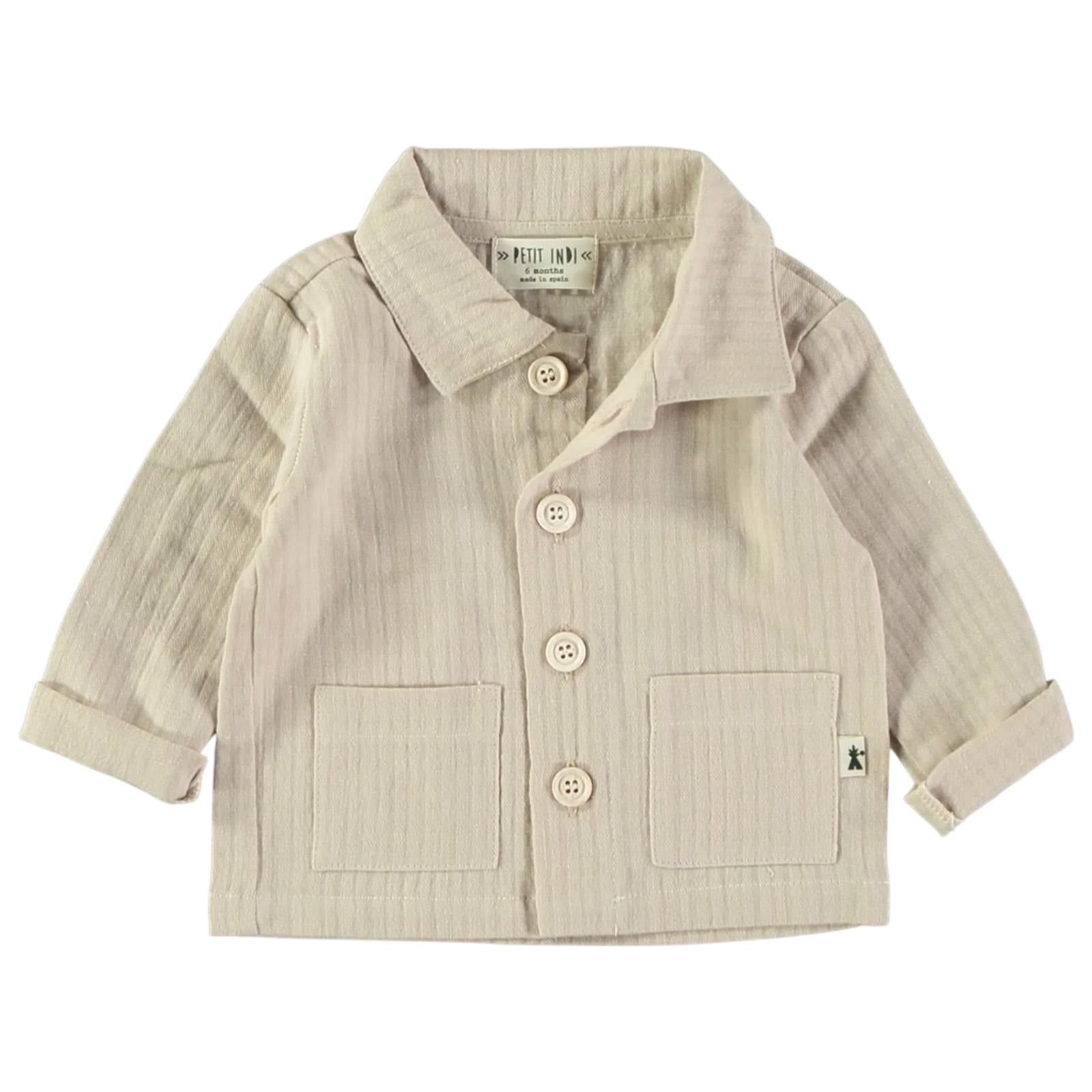 Camicia PETIT INDI kids BK-68 16 PETIT INDI 