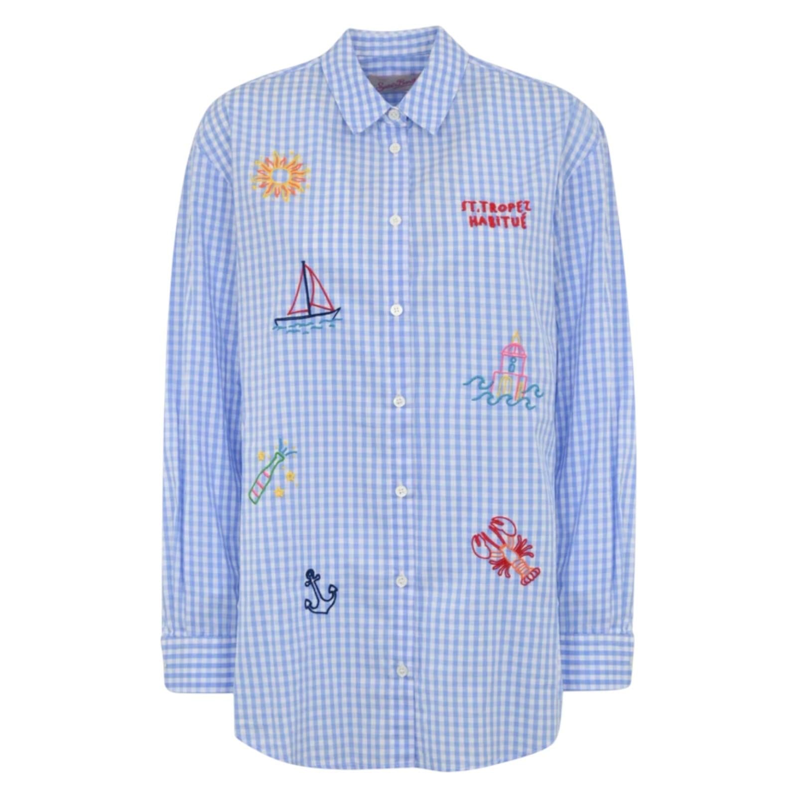 Camicia MC2 SAINT BARTH BRIGITTE 00067H MC2 SAINT BARTH 