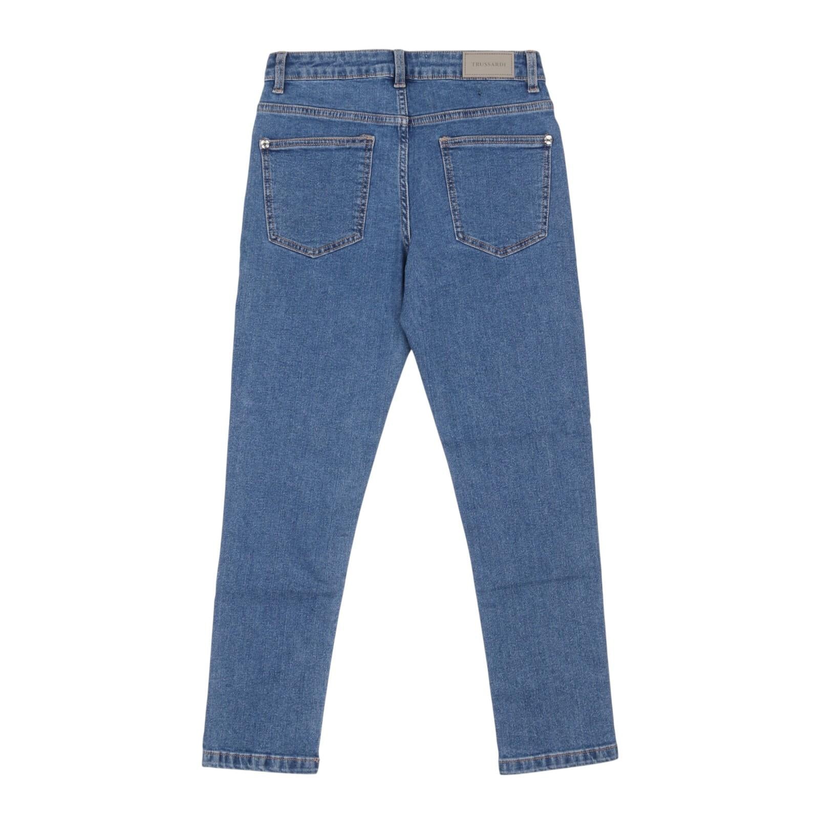 Jeans TRUSSARDI kids TBA24033JE-RAM DEN TRUSSARDI 