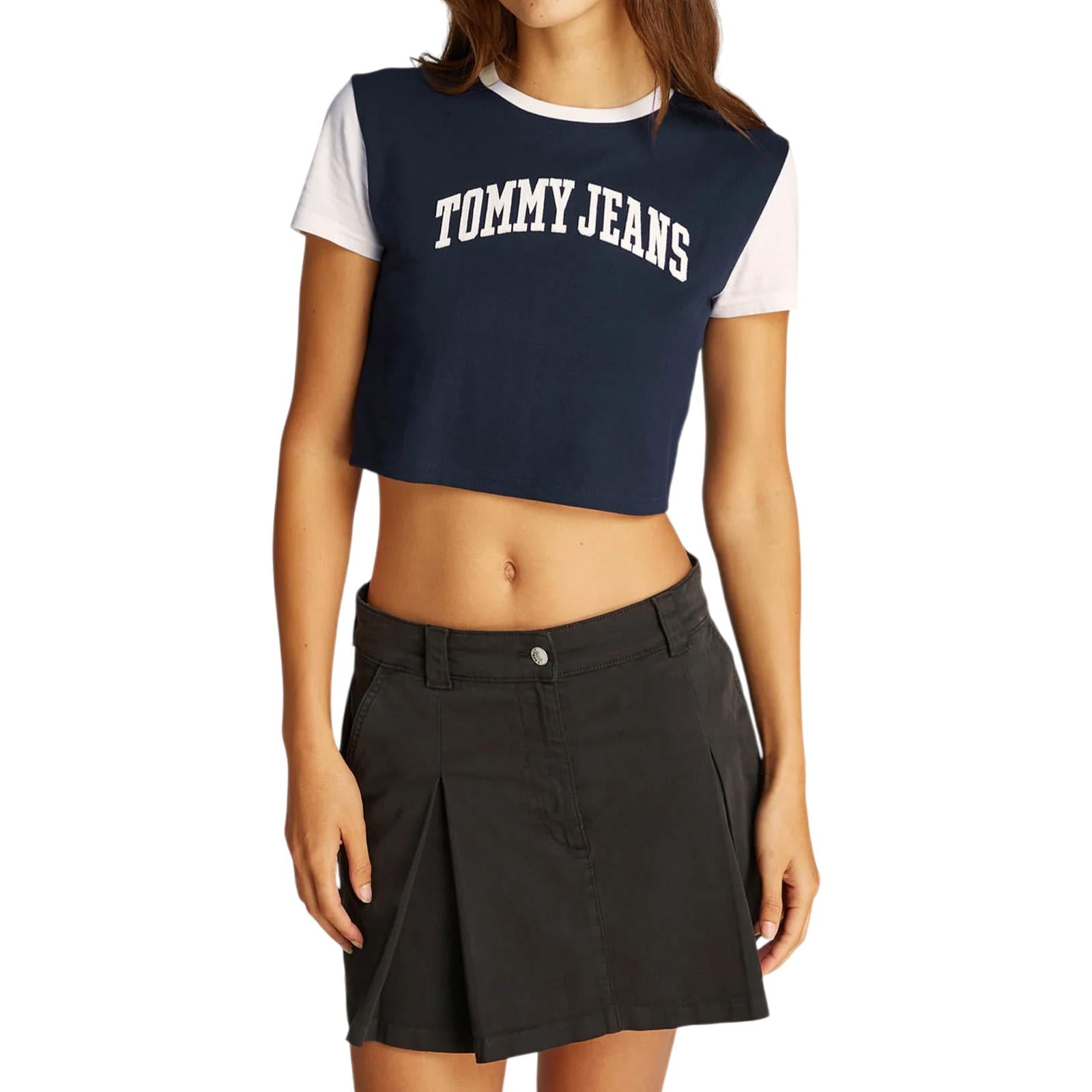 T-shirt TOMMY JEANS Donna DW0DW19441 C1G 