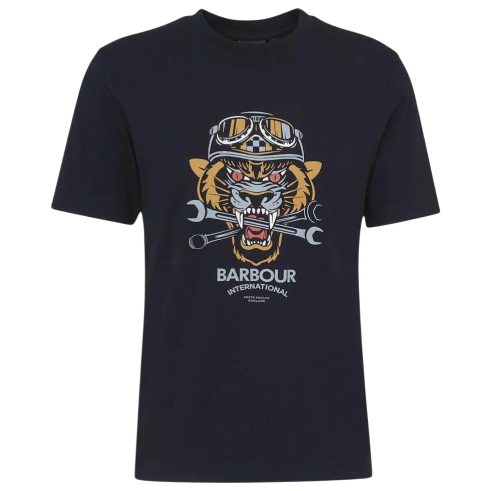 T-shirt BARBOUR MTS1387 BK11 BARBOUR 