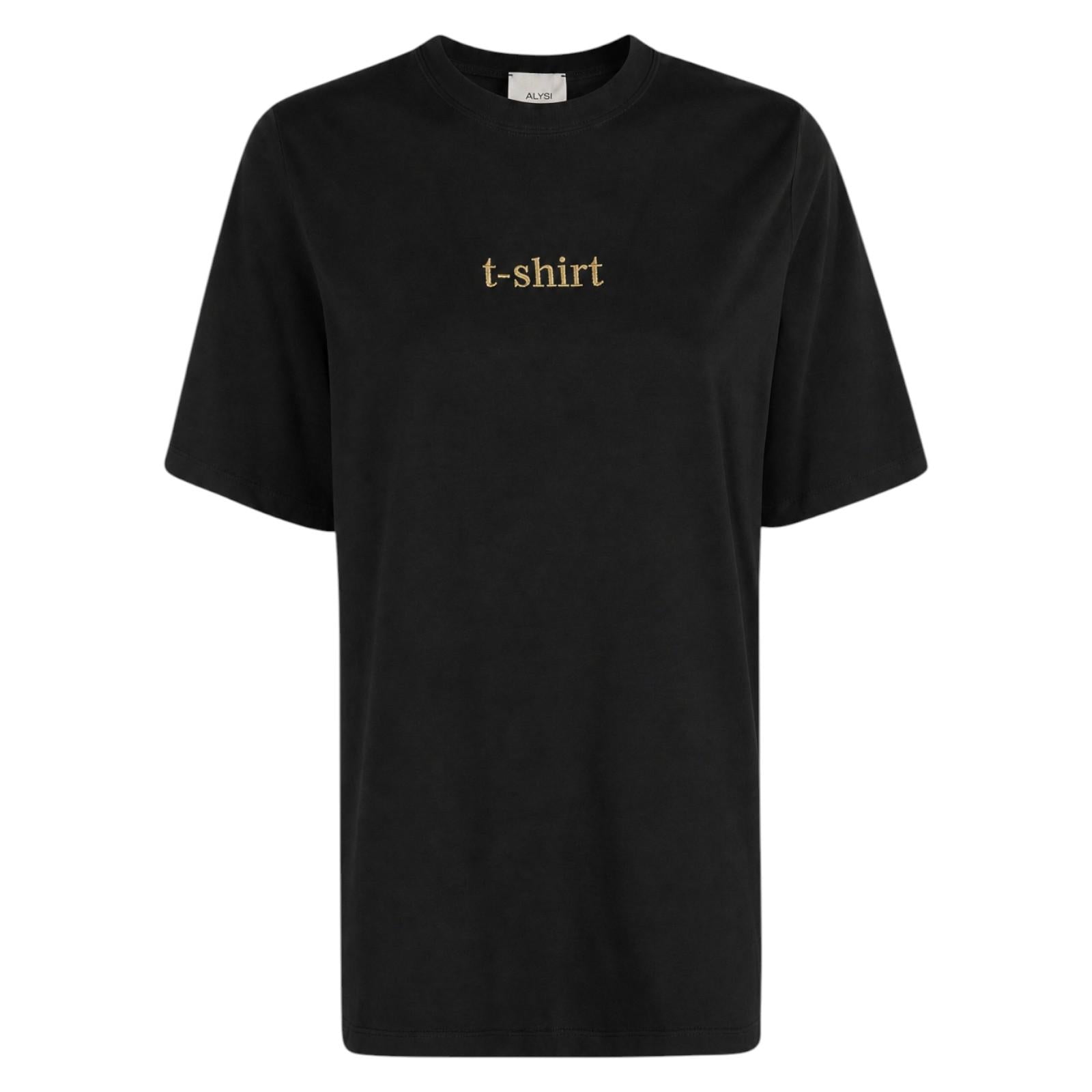 T-shirt ALYSI Donna 165424-A5211 NER 