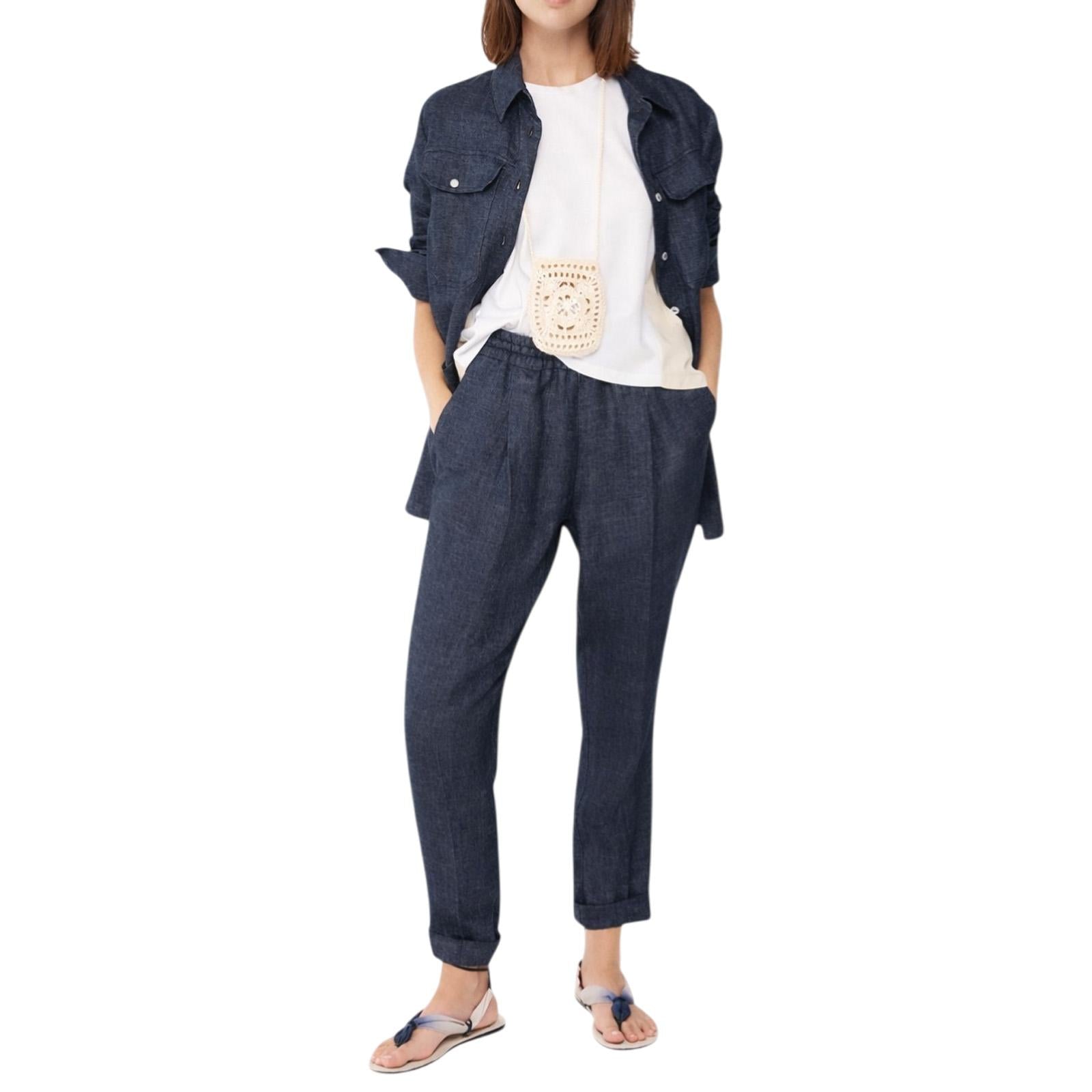 Pantalone BIANCALANCIA Donna E24-615P 49 