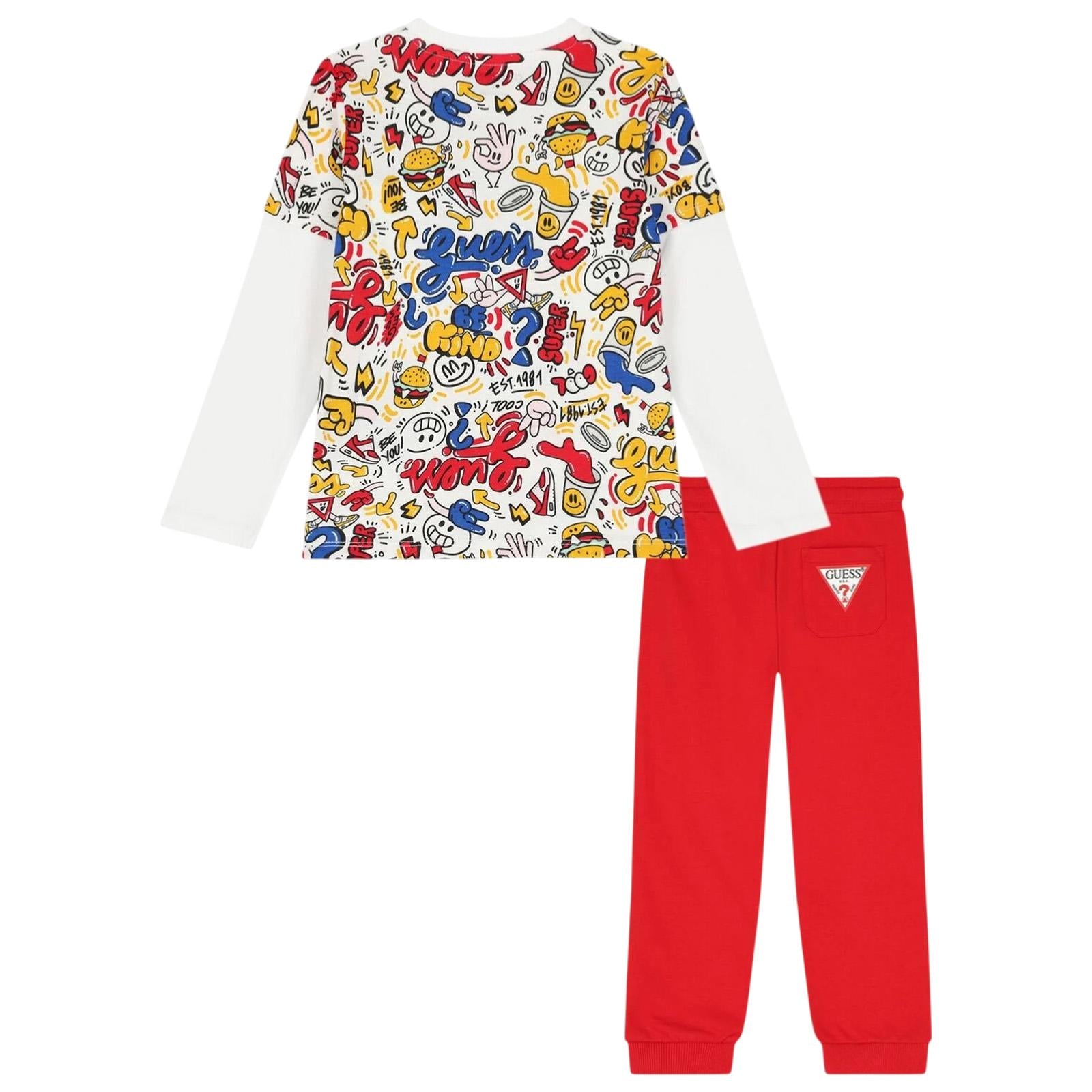 Completo GUESS kids Bambino N4YG01K8HM3 P7M0 