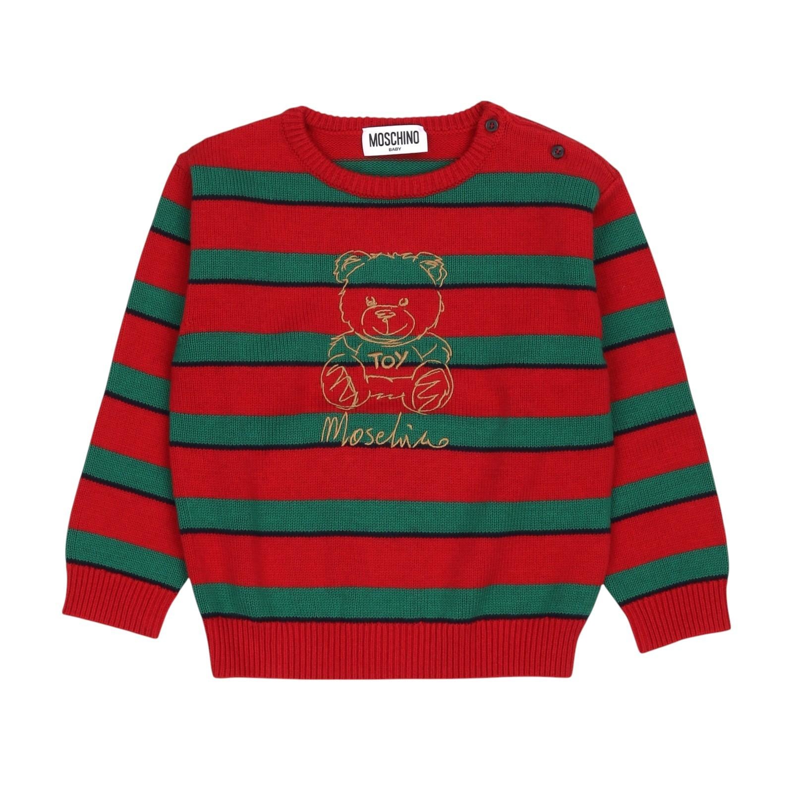 Maglione MOSCHINO kids MXW00J-LHE66 85843 MOSCHINO 