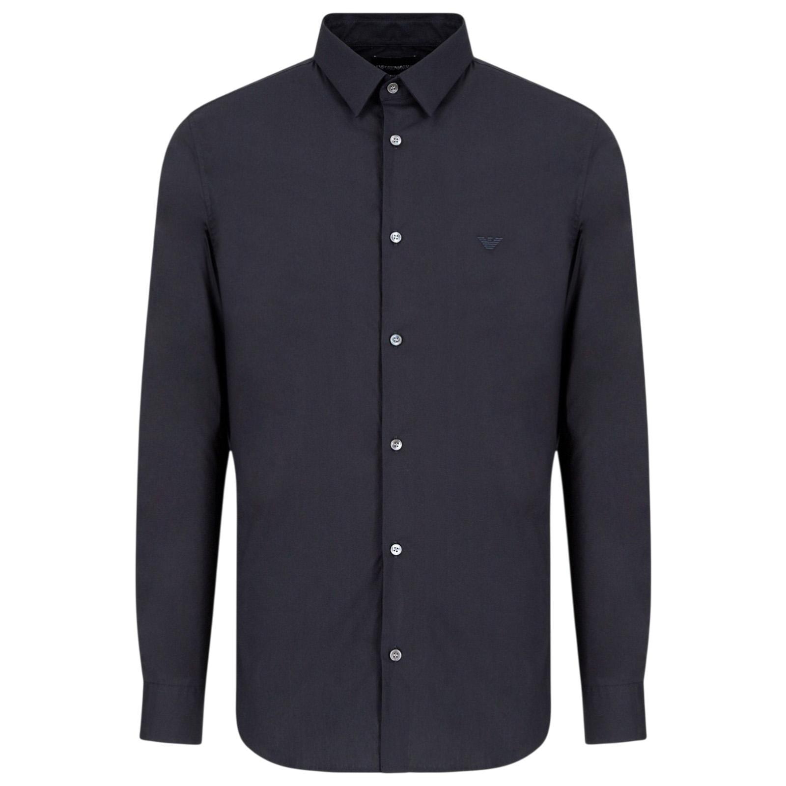 Camicia EMPORIO ARMANI Uomo 8N1C09-1NI9Z BLU 