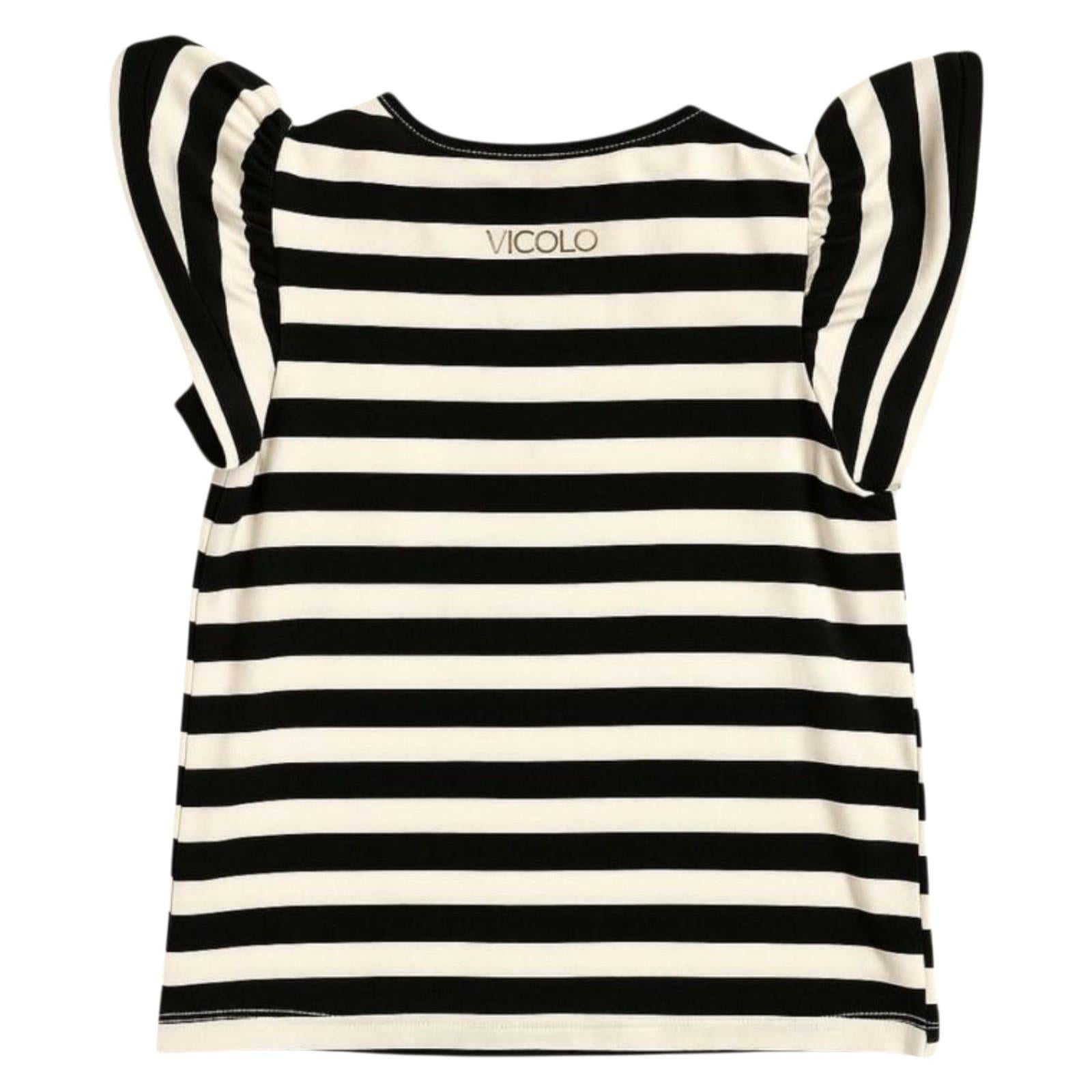 T-shirt VICOLO kids 3146M00368 NER VICOLO 