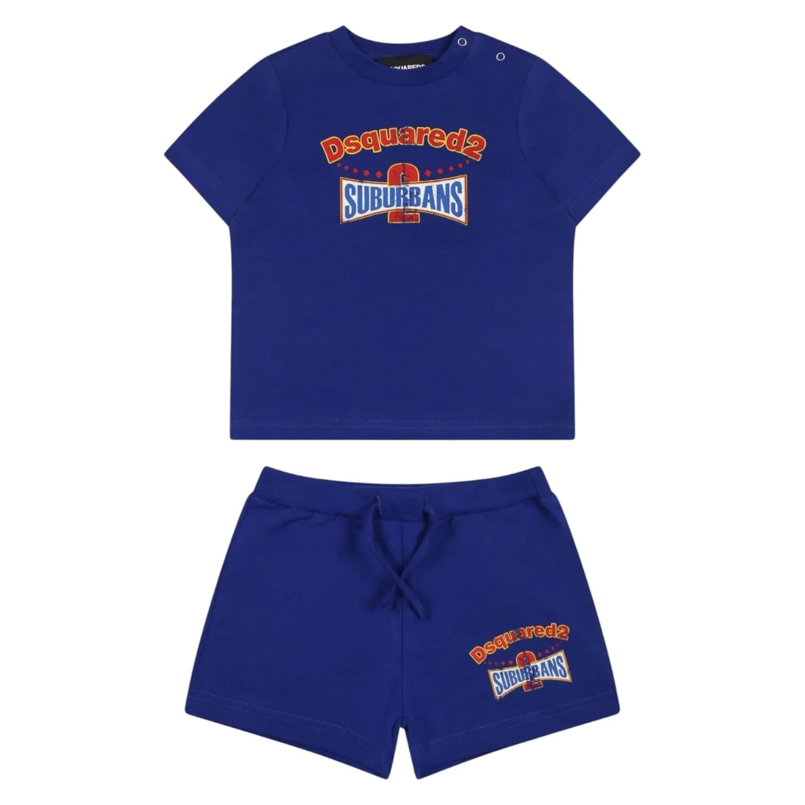 Completo DSQUARED2 kids DQ2877-D0016 DQ870 DSQUARED2 