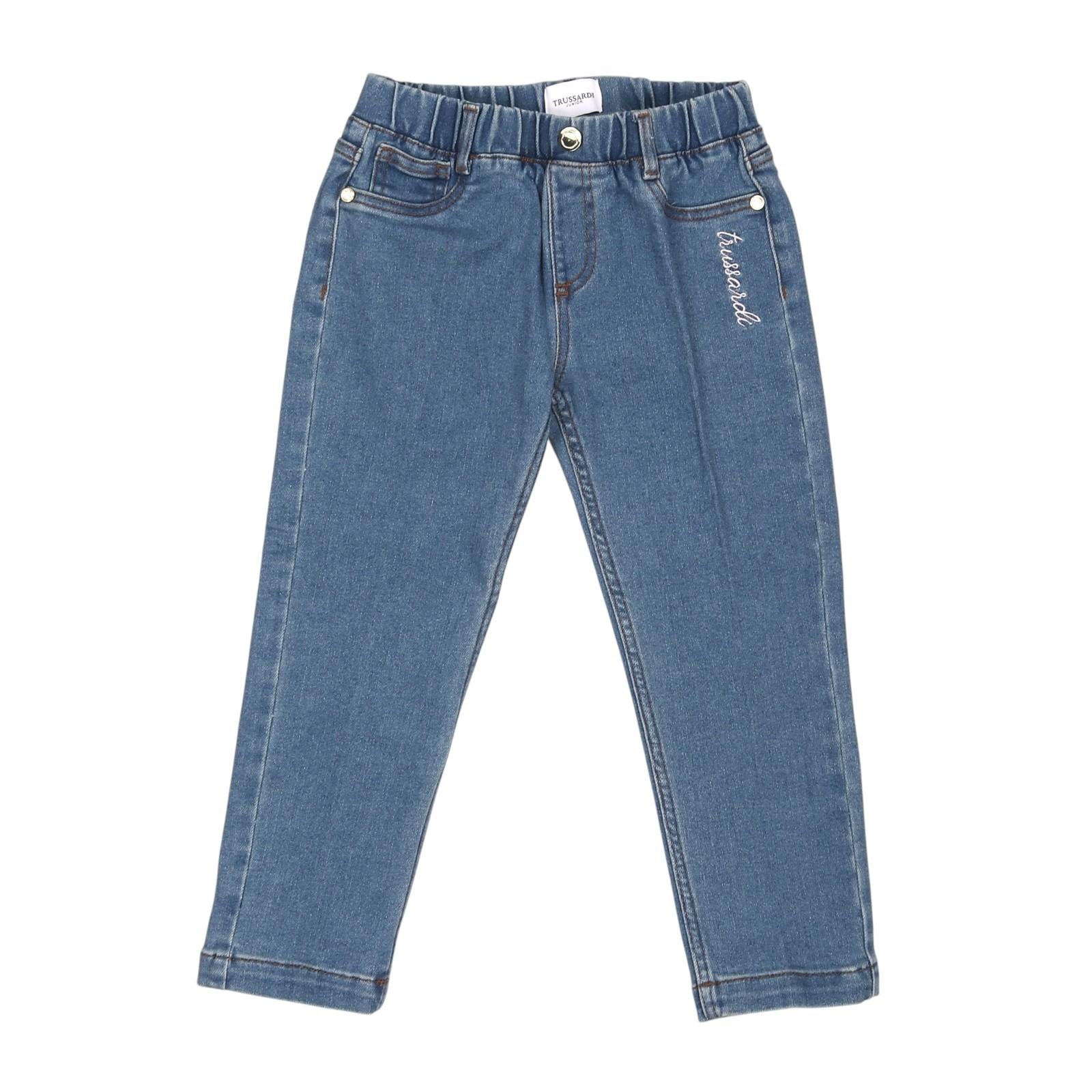 Jeans TRUSSARDI kids TIA24076JE-RAM DEN TRUSSARDI 