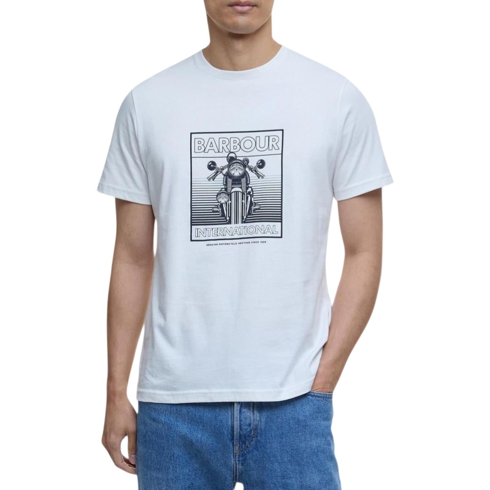 T-shirt BARBOUR Uomo MTS1418 WH32 