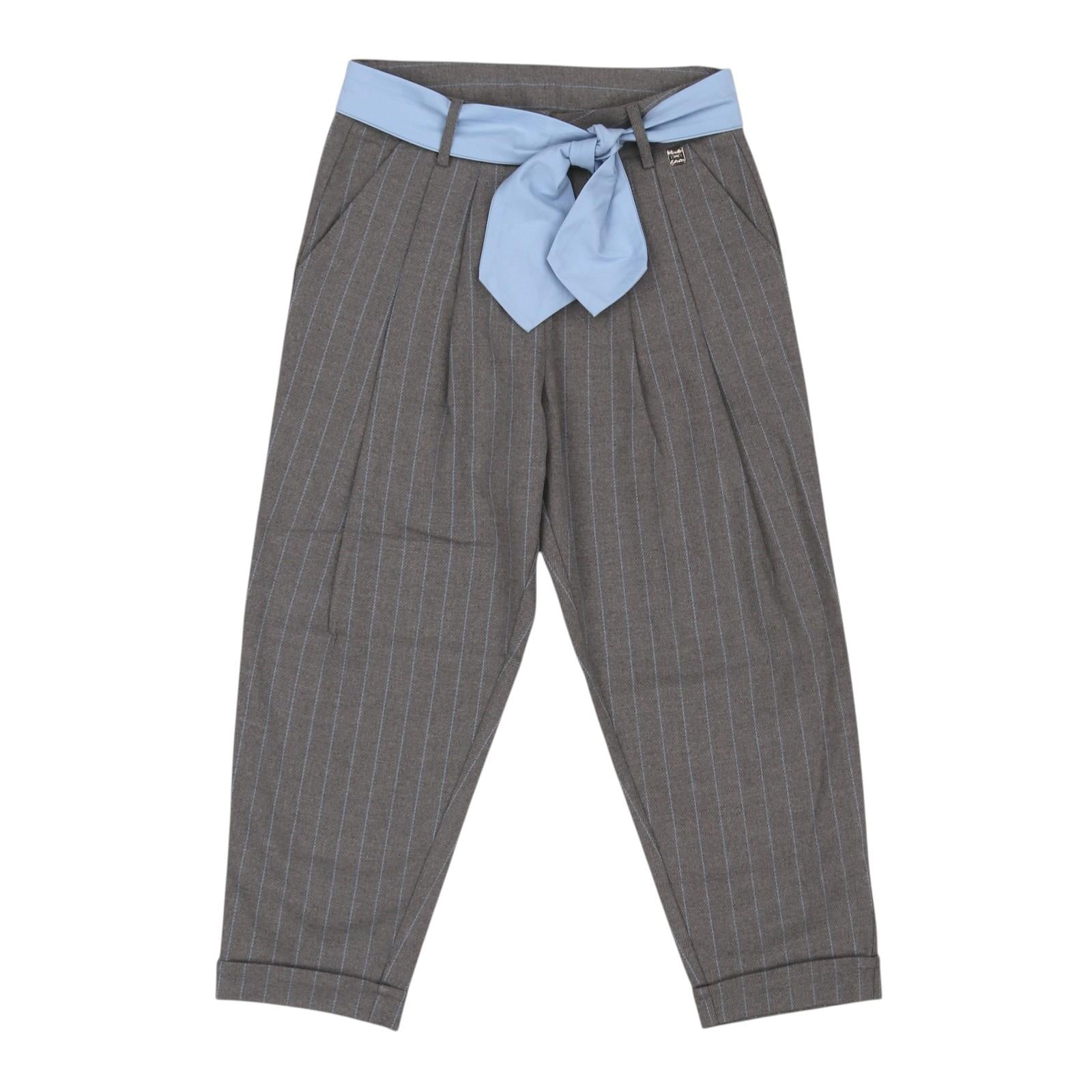 Pantalone MANILA GRACE kids MFJF24P140 GRI MANILA GRACE 