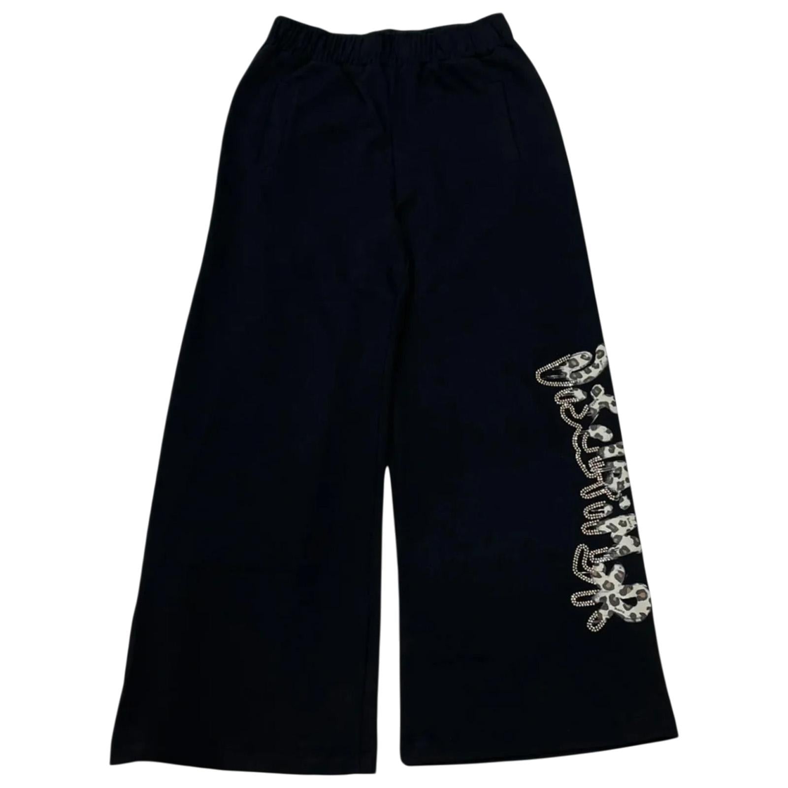 Pantalone DISCLAIMER kids 25EDK58557 NER DISCLAIMER 
