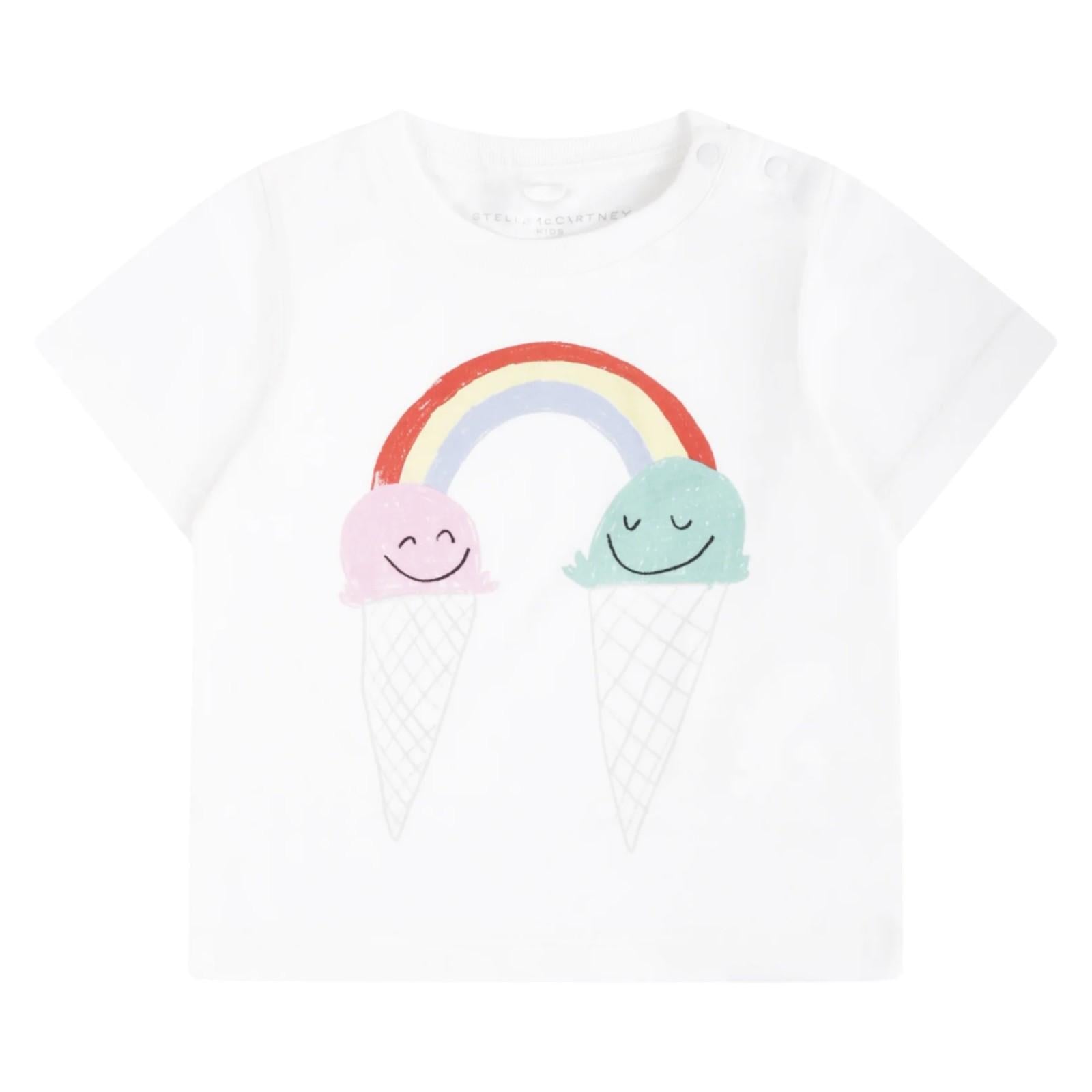 T-shirt STELLA McCARTNEY kids TW8151-Z0434 101 STELLA McCARTNEY 