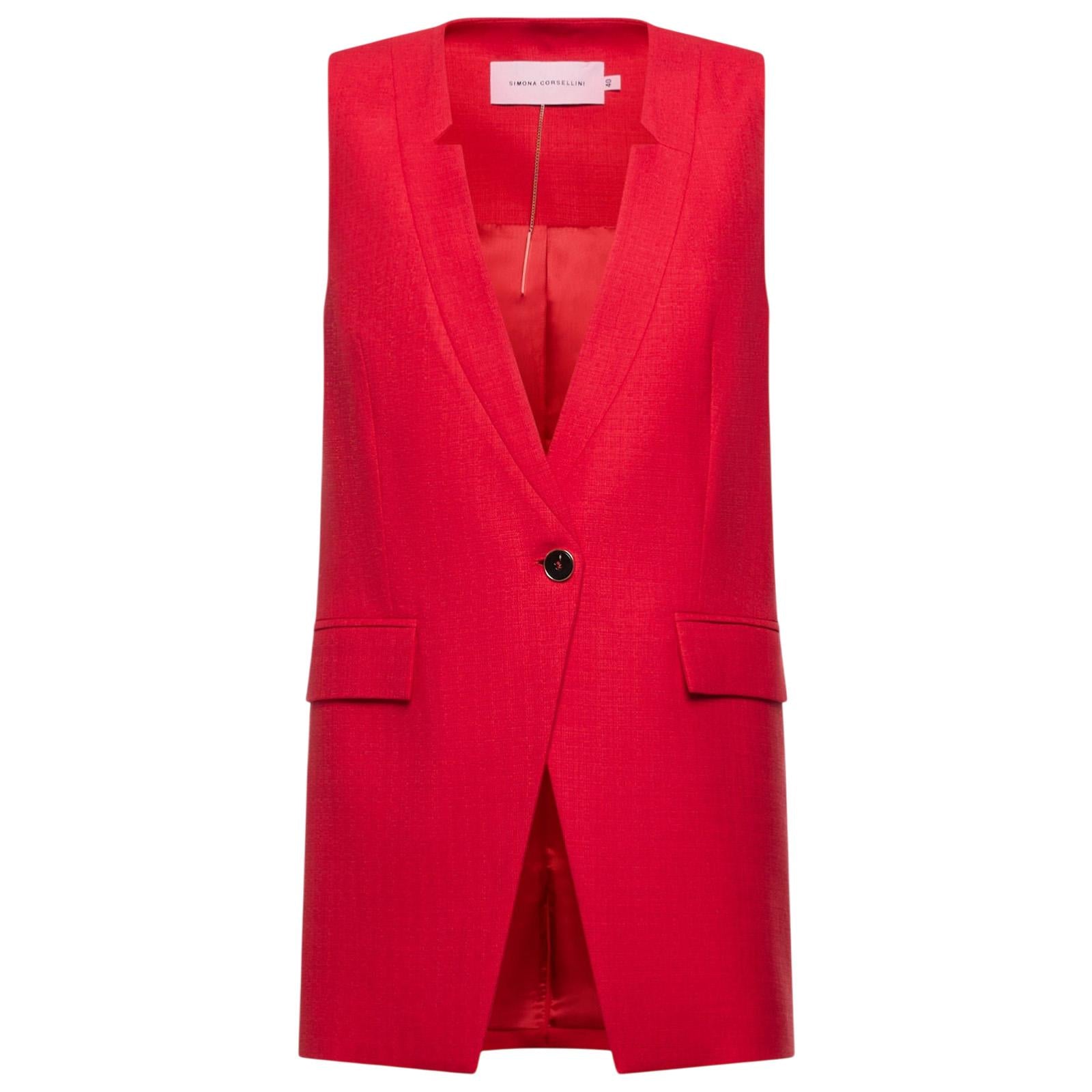 Gilet SIMONA CORSELLINI P25CPGL00101-TVIS0012 V0717 SIMONA CORSELLINI 