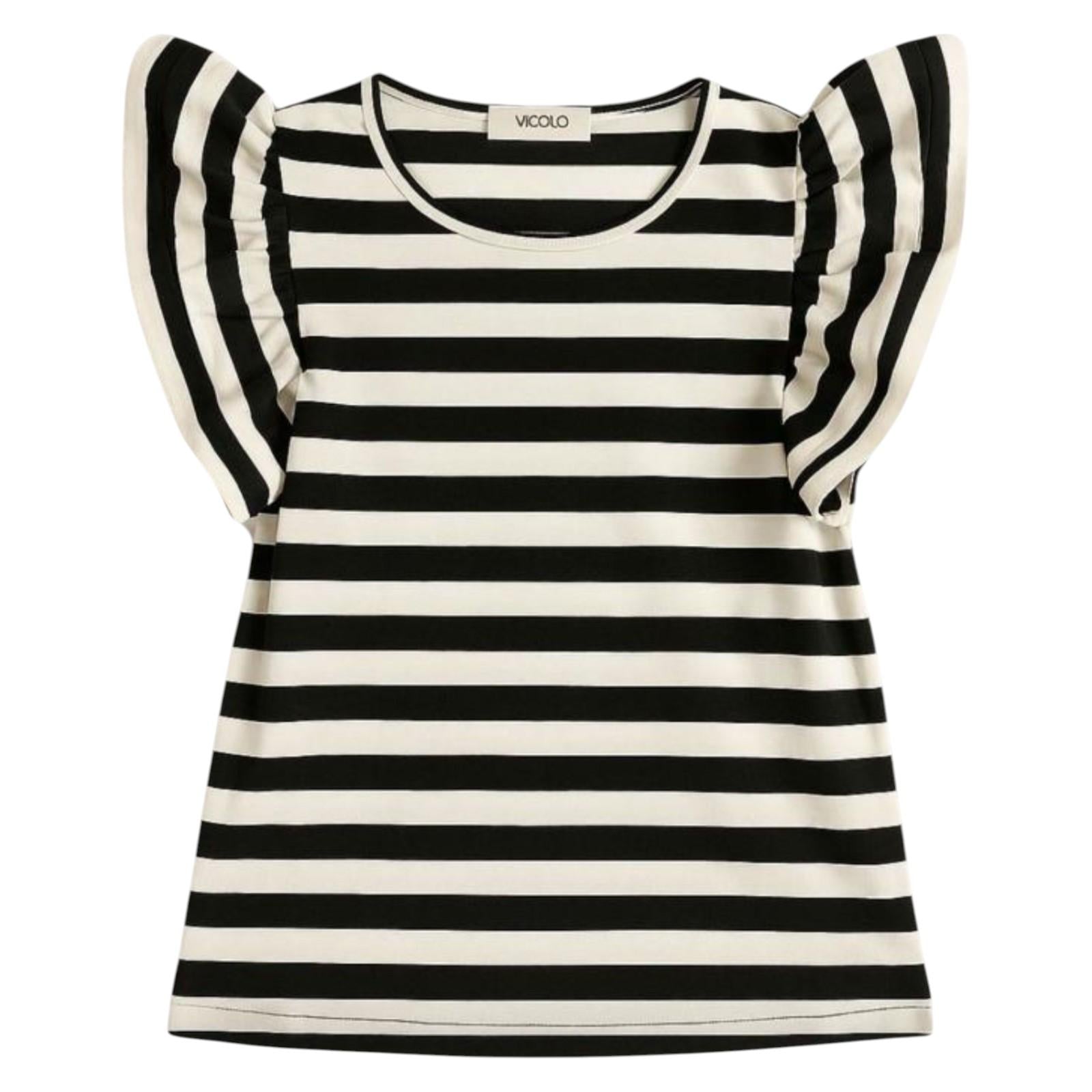 T-shirt VICOLO kids 3146M00368 NER VICOLO 