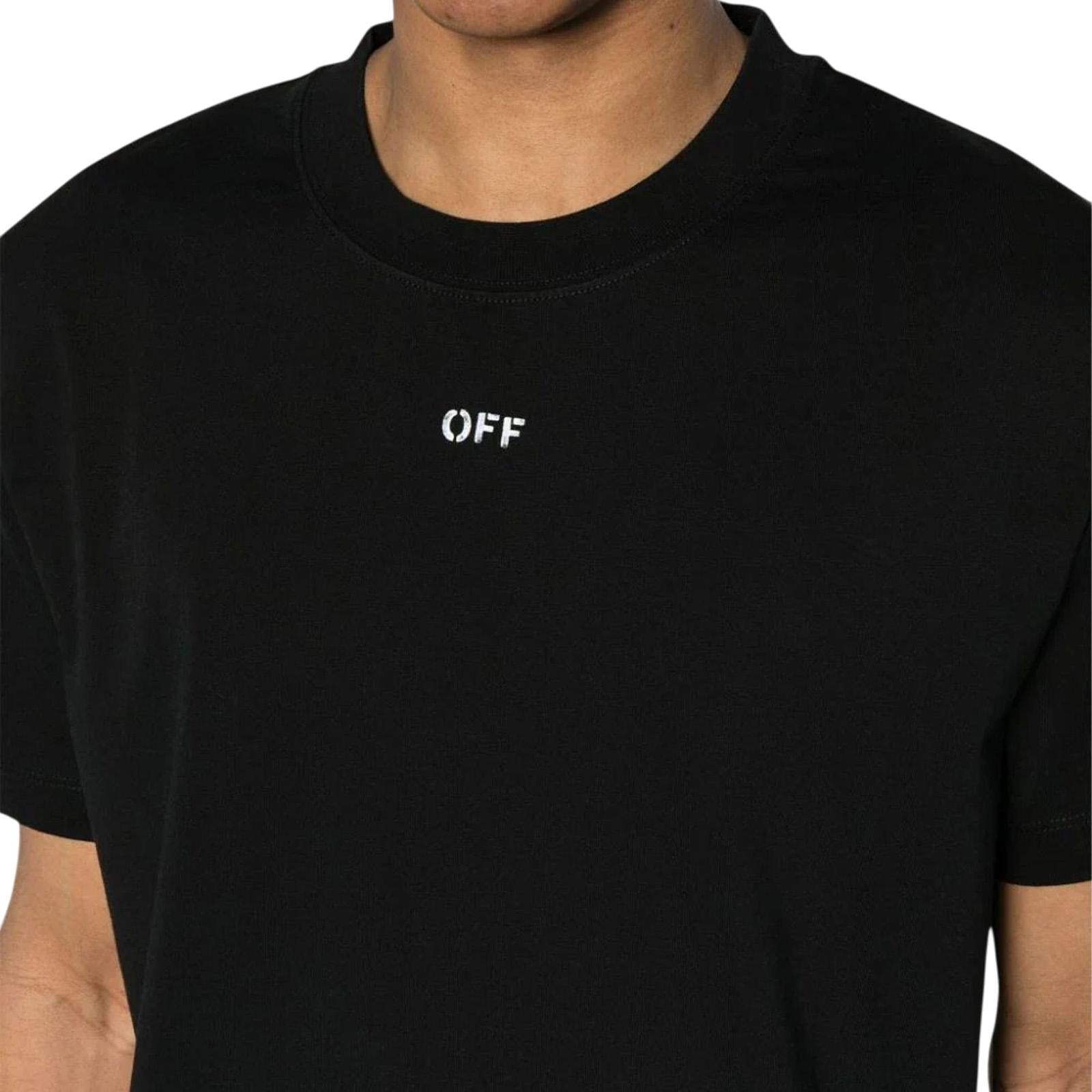 T-shirt OFF WHITE Uomo OMAA027C99JER017 1001 
