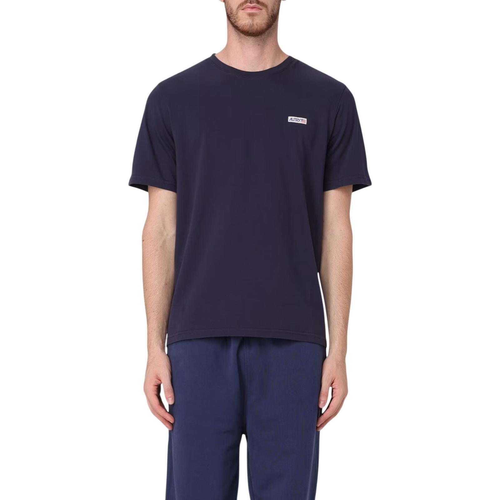 T-shirt AUTRY Uomo TSPM-08CB NAV 